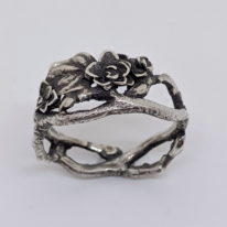 Multi Flower Ring by Andrea Russell at The Avenue Gallery, a contemporary fine art gallery in Victoria, BC, Canada.