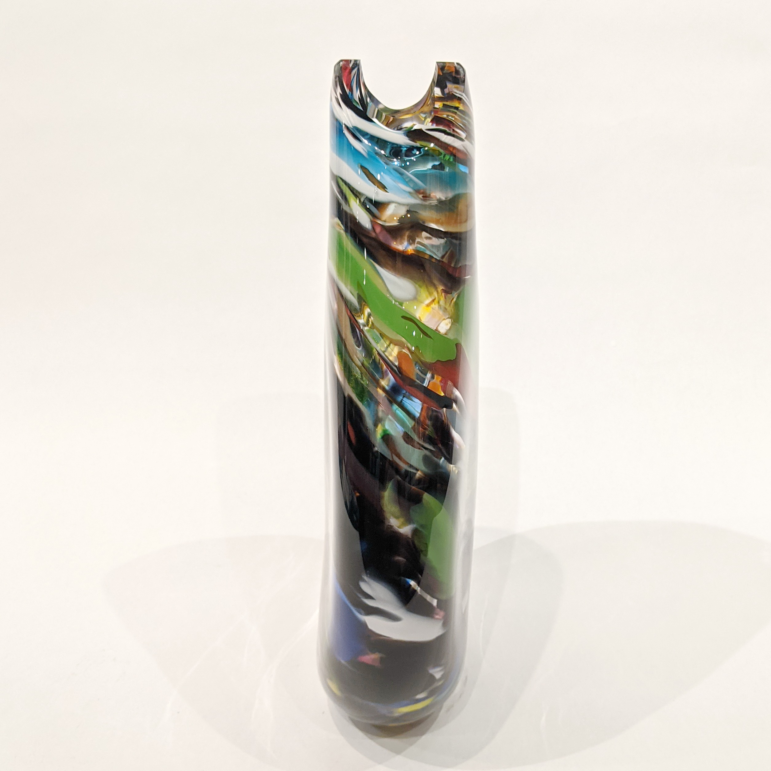 Multi Coloured Vase by Guy Hollington - The Avenue Gallery