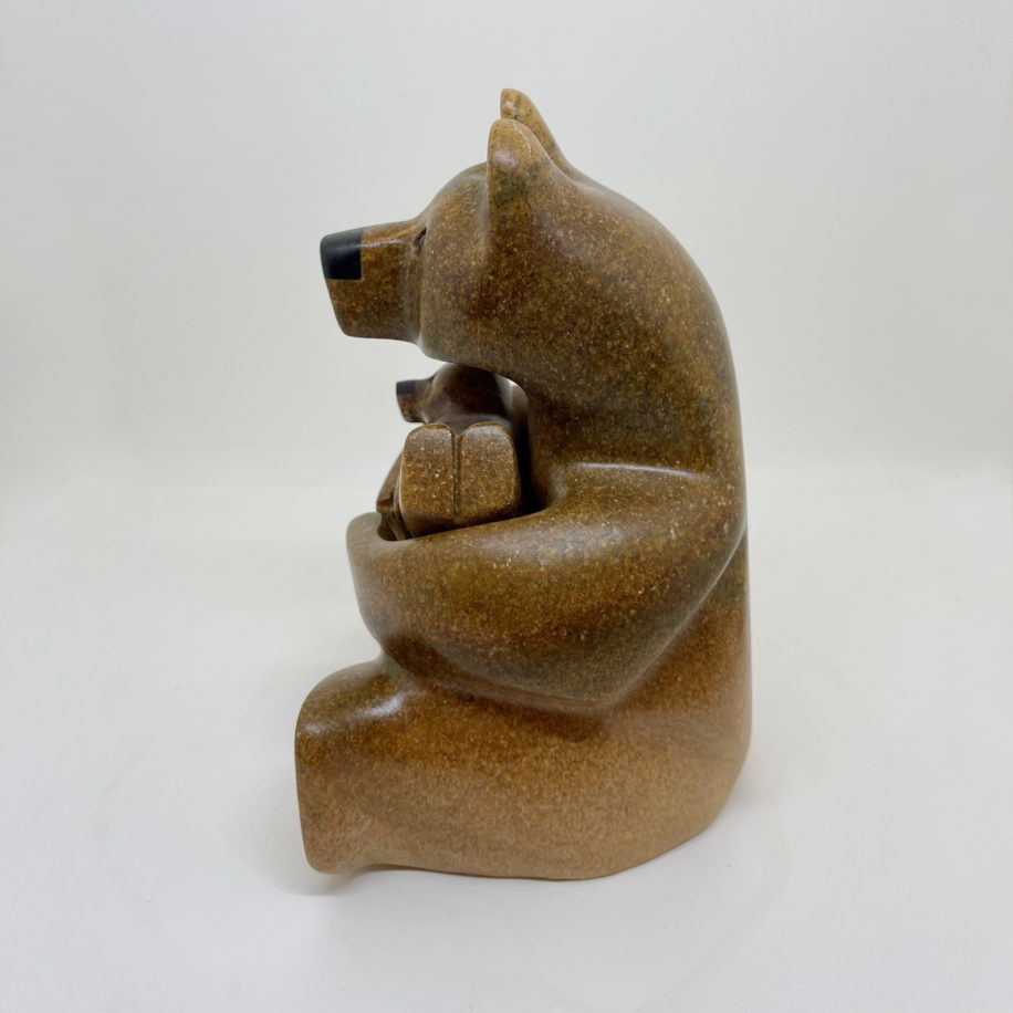 Rock-a-bye Bear by Vance Theoret at The Avenue Gallery, a contemporary fine art gallery in Victoria, BC, Canada.