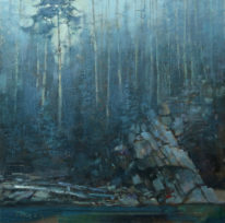'Ghosted Shores', Barkley Sound by Brent Lynch at The Avenue Gallery, a contemporary fine art gallery in Victoria, BC, Canada.