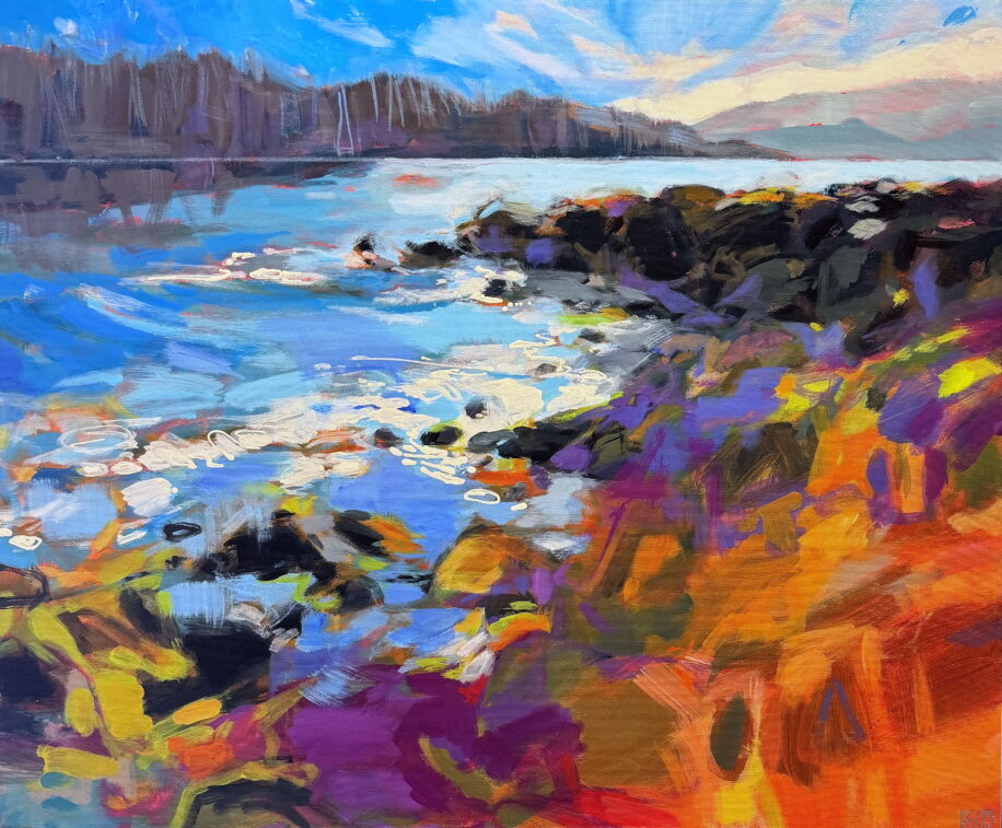 By The Bay by Becky Holuk at The Avenue Gallery, a contemporary fine art gallery in Victoria, BC, Canada