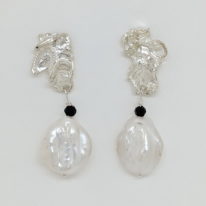 Drop Pearl Earrings by Barbara Adams at The Avenue Gallery, a contemporary fine art gallery in Victoria, BC, Canada.
