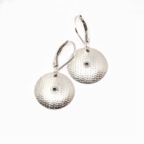 Short Textured Earrings by ARTYRA Studio at The Avenue Gallery, a contemporary fine art gallery in Victoria, BC, Canada.