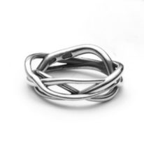 Root Ring by MichaudMichaud Design at The Avenue Gallery, a contemporary fine art gallery in Victoria, BC, Canada.