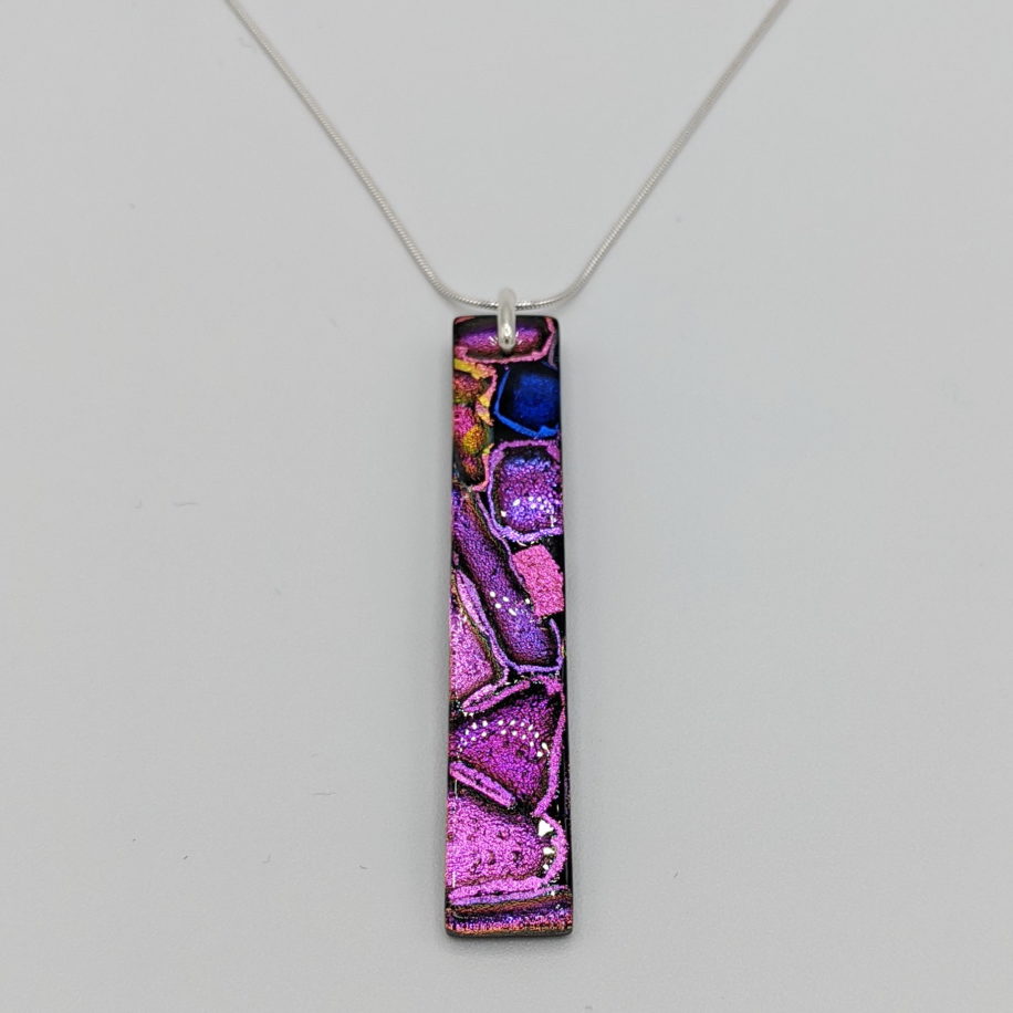 Mosaic Pendant by Peggy Brackett at The Avenue Gallery, a contemporary fine art gallery in Victoria, BC, Canada.