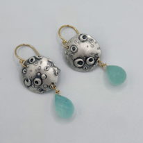 Bubble Top Earrings by Air & Earth Design at The Avenue Gallery, a contemporary fine art gallery in Victoria, BC, Canada.