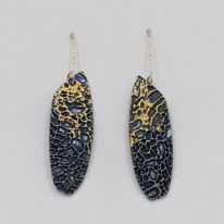 Skimmer Earrings by Air & Earth Design at The Avenue Gallery, a contemporary fine art gallery in Victoria, BC, Canada.