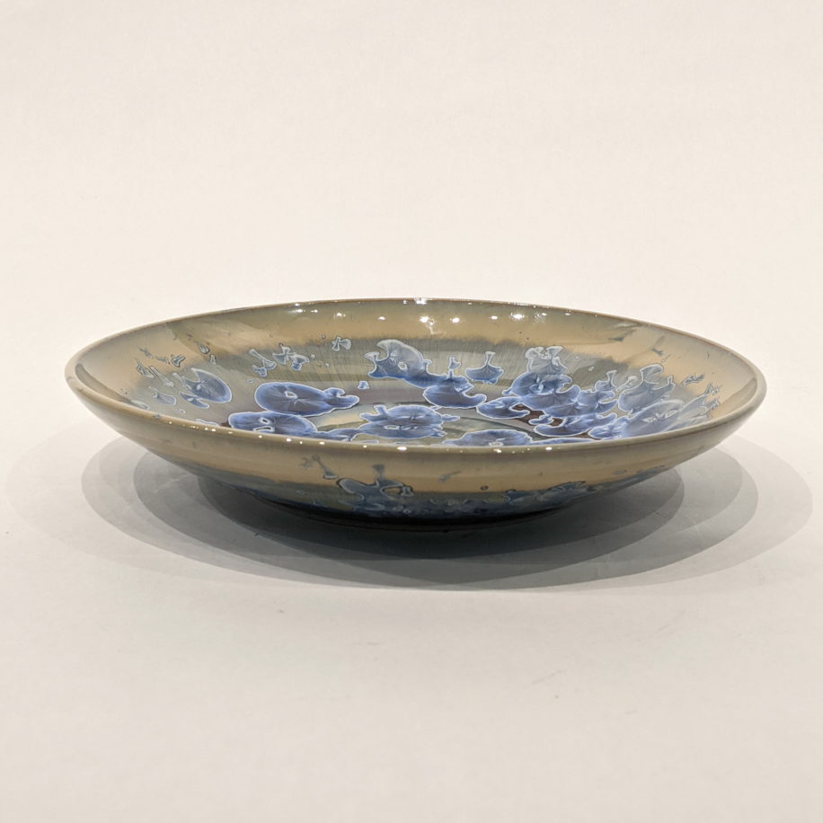 Blue-Amber Bowl #792 by Bill Boyd at The Avenue Gallery, a contemporary fine art gallery in Victoria, BC, Canada.