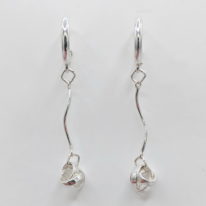 Love Knot Earrings by LULU B Designs at The Avenue Gallery, a contemporary fine art gallery in Victoria, BC, Canada.
