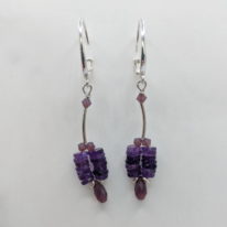 Portia Earrings by LULU B Designs at The Avenue Gallery, a contemporary fine art gallery in Victoria, BC, Canada.