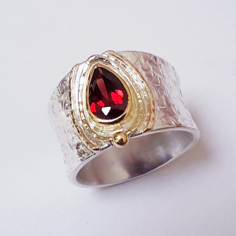 Kilauea Ring by Andrea Roberts at The Avenue Gallery, a contemporary fine art gallery in Victoria, BC, Canada.