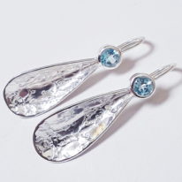 Tide Pool Earrings by Andrea Roberts at The Avenue Gallery, a contemporary fine art gallery in Victoria, BC, Canada.