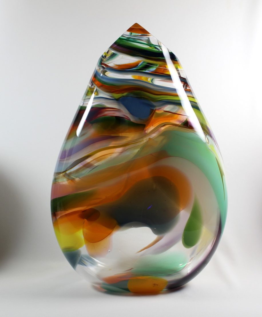 Multicolour Vase by Guy Hollington at The Avenue Gallery, a contemporary fine art gallery in Victoria, BC., Canada