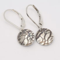 Water Reflections Earrings by ARTYRA Studio at The Avenue Gallery, a contemporary fine art gallery in Victoria, BC, Canada.