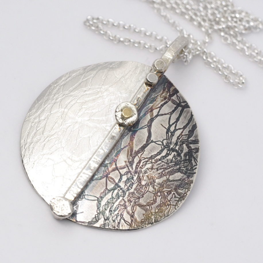 Water Reflection Pendant by ARTYRA Studio at The Avenue Gallery, a contemporary fine art gallery in Victoria, BC, Canada.