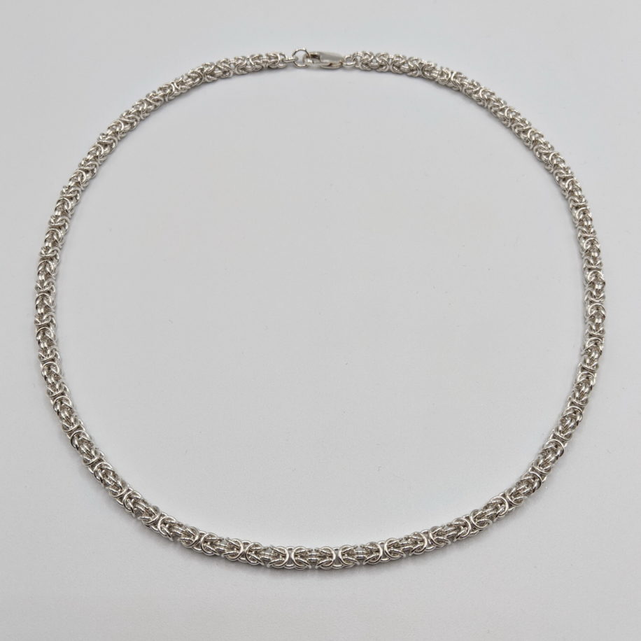 Byzantine Chain Necklace by A & R Jewellery at The Avenue Gallery, a contemporary fine art gallery in Victoria, BC, Canada.