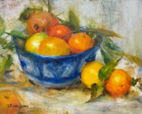 Citrus Bowl by Tanya Bone at The Avenue Gallery, a contemporary fine art gallery in Victoria, BC, Canada.