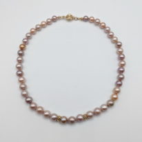 Freshwater Pearl Necklace by Val Nunns at The Avenue Gallery, a contemporary fine art gallery in Victoria, BC, Canada.