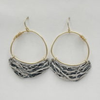 Hover Earrings (Small) by Air & Earth Design at The Avenue Gallery, a contemporary fine art gallery in Victoria, BC, Canada.