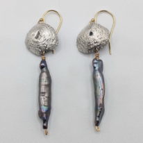 Shore Earrings by Air & Earth Design at The Avenue Gallery, a contemporary fine art gallery in Victoria, BC, Canada.
