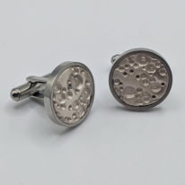 Cufflinks by Air & Earth Design at The Avenue Gallery, a contemporary fine art gallery in Victoria, BC, Canada.