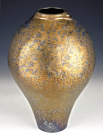Bright Gold Porcelain by Derek Kasper at The Avenue Gallery, a contemporary fine art gallery in Victoria, BC, Canada.