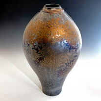 Porcelain Metallic Bottle by Derek Kasper at The Avenue Gallery, a contemporary fine art gallery in Victoria, BC, Canada.