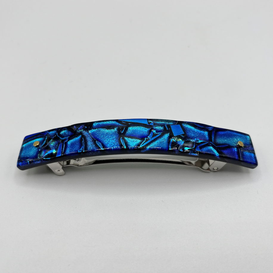 Mosaic Hair Clip by Peggy Brackett at The Avenue Gallery, a contemporary fine art gallery in Victoria, BC, Canada.