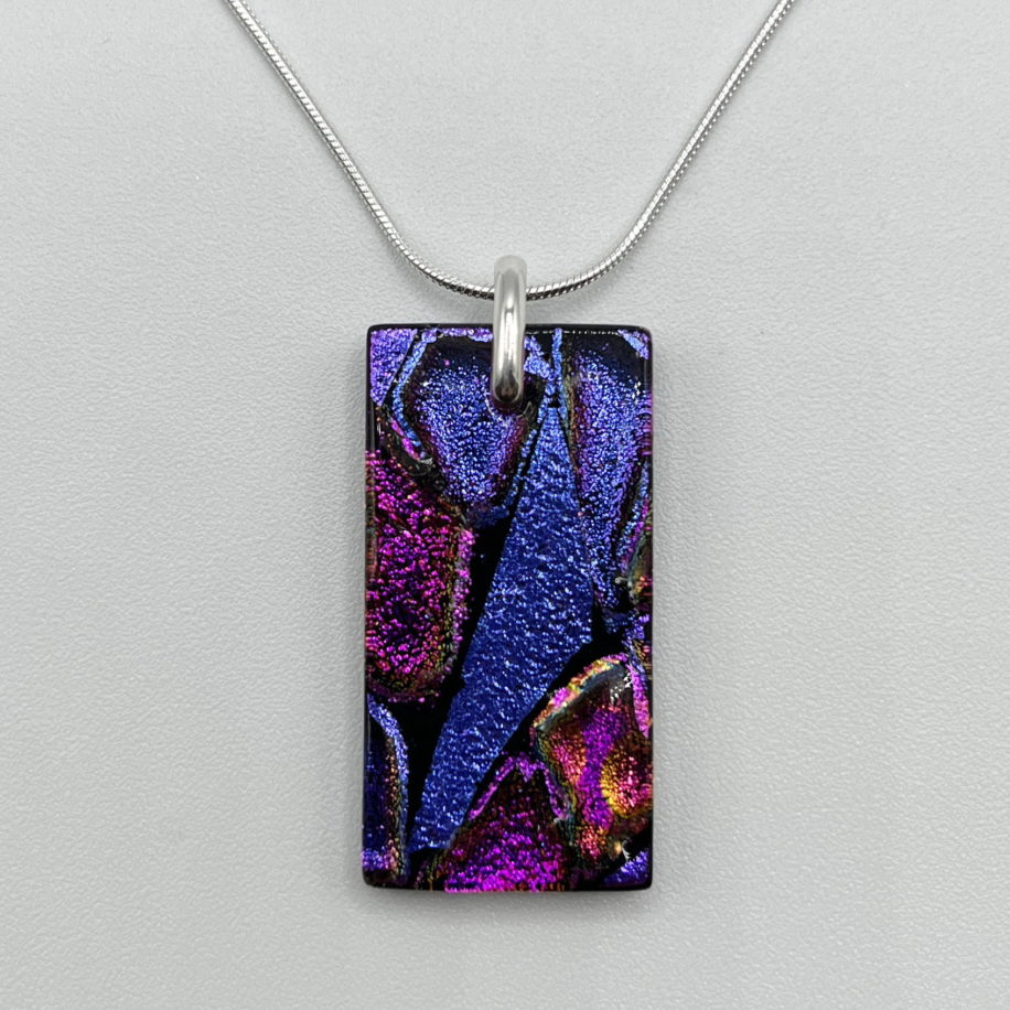 Mosaic Pendant (Small) by Peggy Brackett at The Avenue Gallery, a contemporary fine art gallery in Victoria, BC, Canada.