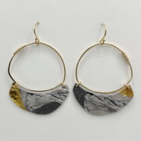 Hover Earrings by Air & Earth Design at The Avenue Gallery, a contemporary fine art gallery in Victoria, BC, Canada.