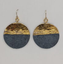Gong Earrings by Air & Earth Design at The Avenue Gallery, a contemporary fine art gallery in Victoria, BC, Canada.