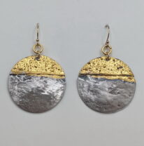 Lunar Earrings by Air & Earth Design at The Avenue Gallery, a contemporary fine art gallery in Victoria, BC, Canada.