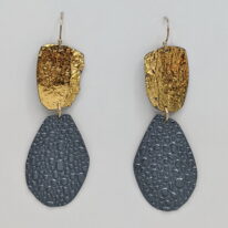 Narrows Earrings by Air & Earth Design at The Avenue Gallery, a contemporary fine art gallery in Victoria, BC, Canada.