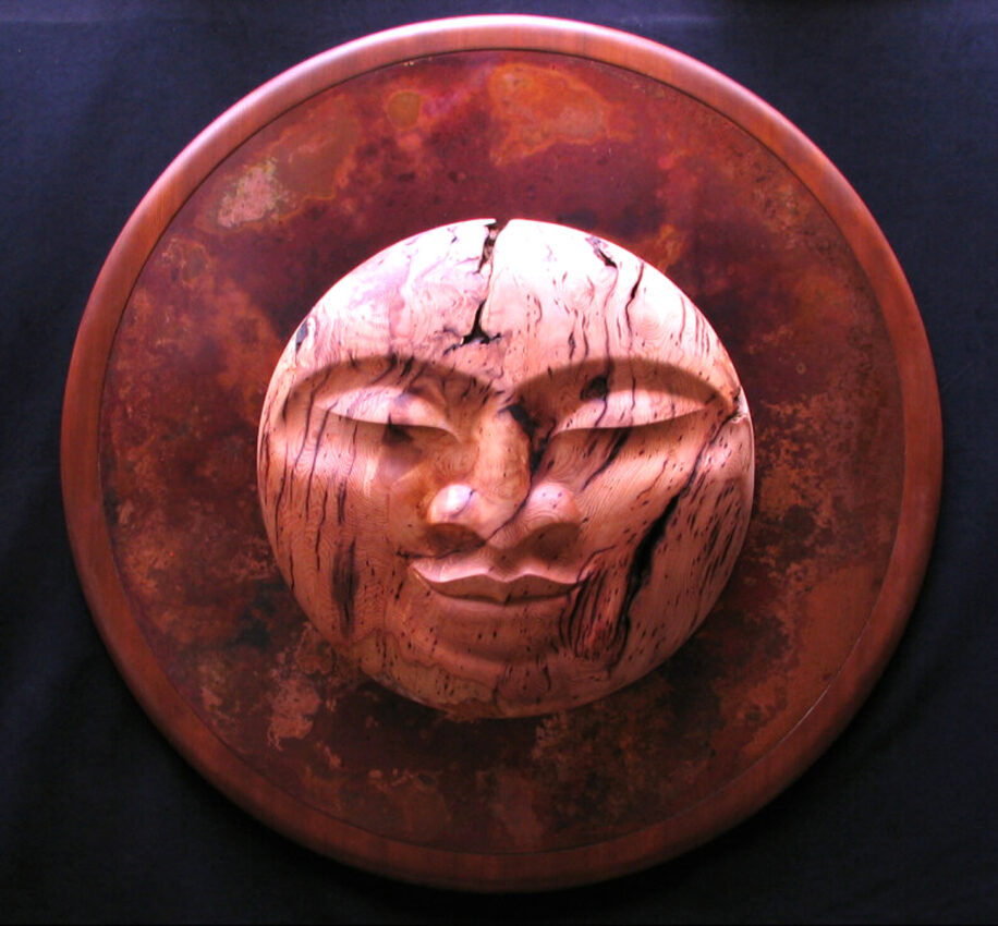 Ancient Moon III by Richard Menard at The Avenue Gallery, a contemporary fine art gallery in Victoria, BC, Canada.