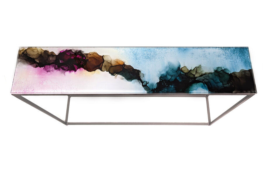 Console Table by Gordon Scott at The Avenue Gallery, a contemporary fine art gallery in Victoria, BC, Canada.