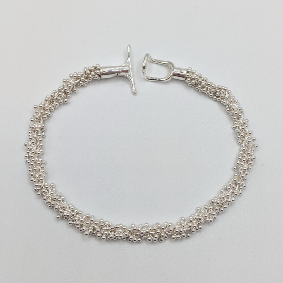 Narrow ShikShok Bracelet by MichaudMichaud Design at The Avenue Gallery, a contemporary fine art gallery in Victoria, BC, Canada.