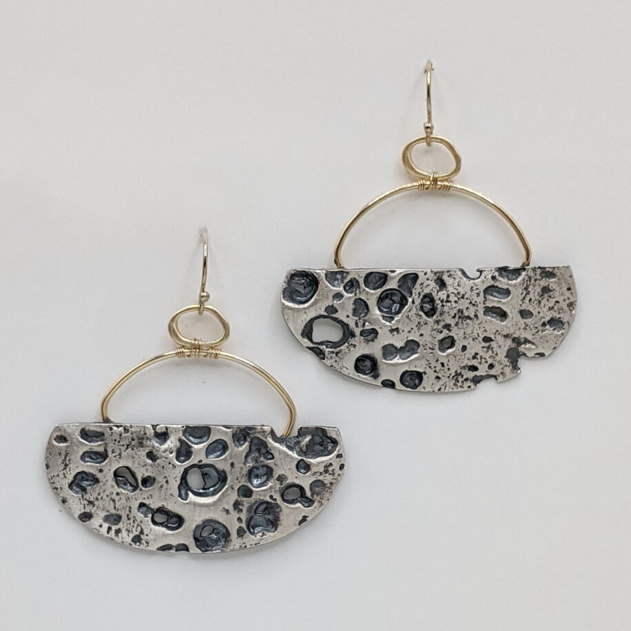 Pendulum Earrings by Air & Earth Design at The Avenue Gallery, a contemporary fine art gallery in Victoria, BC, Canada.