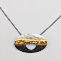 Convergence Necklace by Air & Earth Design at The Avenue Gallery, a contemporary fine art gallery in Victoria, BC, Canada.