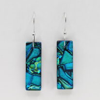 Mosaic Earrings (Extra Large) by Peggy Brackett at The Avenue Gallery, a contemporary fine art gallery in Victoria, BC, Canada.