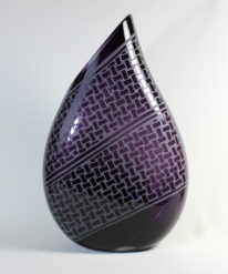 Basket Weave II (Purple) by Guy Hollington at The Avenue Gallery, a contemporary fine art gallery in Victoria, BC, Canada.
