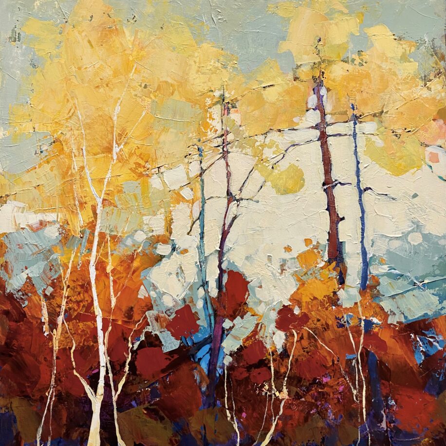 Autumn Rust by Linda Wilder at The Avenue Gallery, a contemporary fine art gallery in Victoria, BC, Canada.