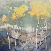 Nature's Lullaby by Linda Wilder at The Avenue Gallery, a contemporary fine art gallery in Victoria, BC, Canada.
