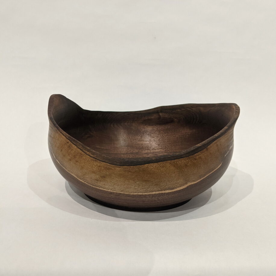 Natural Edge Bowl by Peter Hackett at The Avenue Gallery, a contemporary fine art gallery in Victoria, BC, Canada.