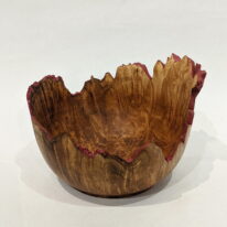 Natural Edge Bowl by Peter Hackett at The Avenue Gallery, a contemporary fine art gallery in Victoria, BC, Canada.