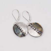 Leaf Earrings by ARTYRA Studio at The Avenue Gallery, a contemporary fine art gallery in Victoria, BC, Canada.