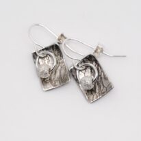 Silver Bead Earrings by ARTYRA Studio at The Avenue Gallery, a contemporary fine art gallery in Victoria, BC, Canada.