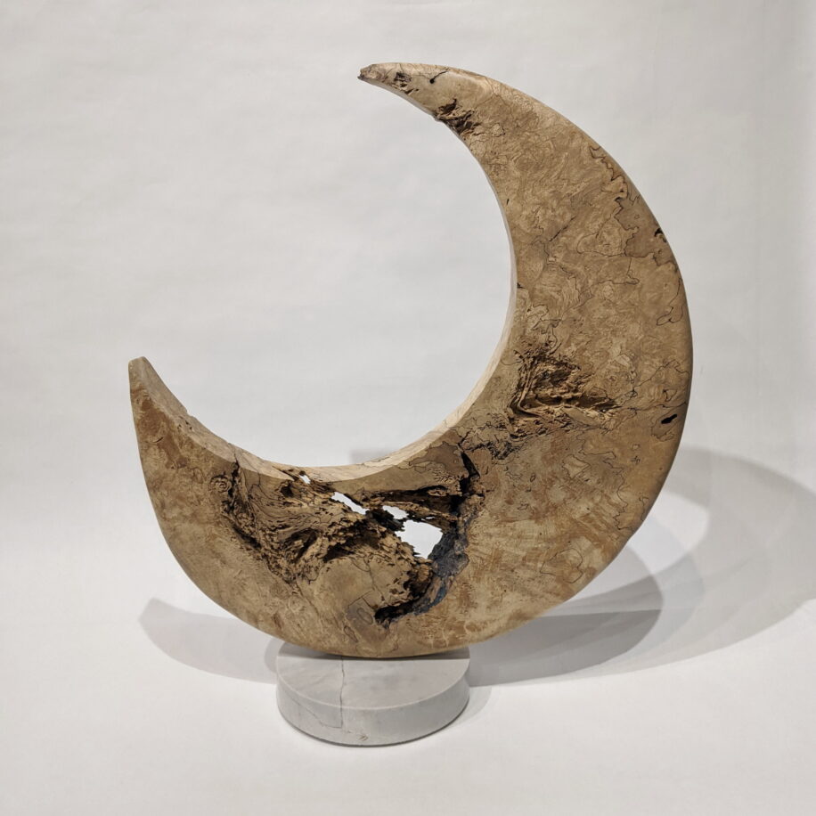 A Moon for Leonard Cohen by Bruce Edmundson at The Avenue Gallery, a contemporary fine art gallery in Victoria, BC, Canada.