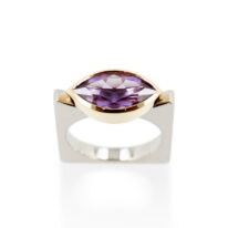 Amethyst Ring by Bayot Heer at The Avenue Gallery, a contemporary fine art gallery in Victoria, BC, Canada.