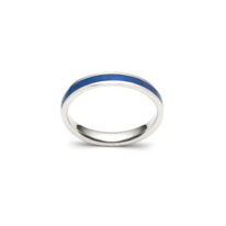 Narrow Manic Ring (Blue Lapis) by MichaudMichaud Design at The Avenue Gallery, a contemporary fine art gallery in Victoria, BC, Canada.