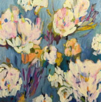 Paeonia by Jo-Anne Westerby at The Avenue Gallery, a contemporary fine art gallery in Victoria, BC, Canada.